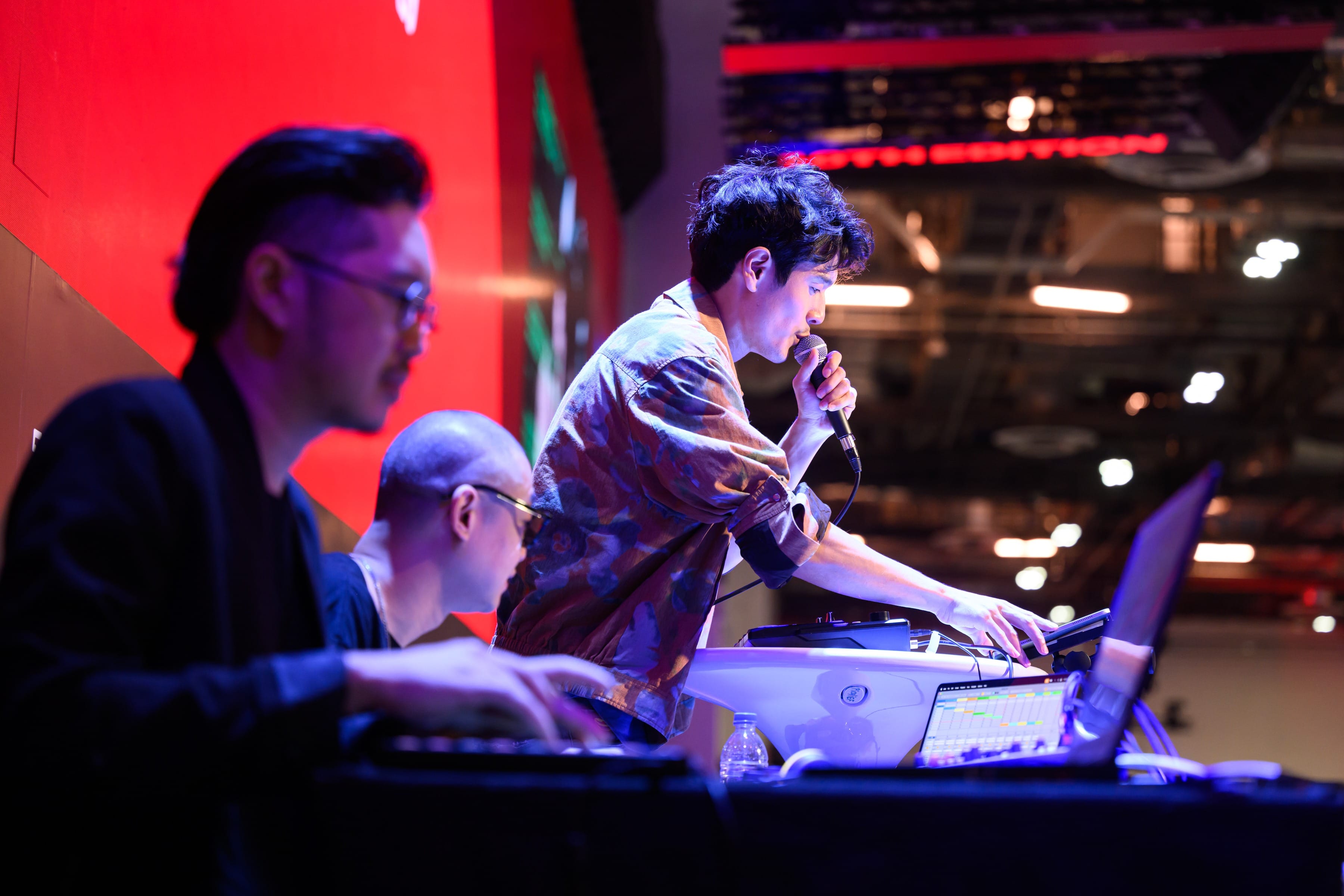 Nathan Hartono performing at SWITCH